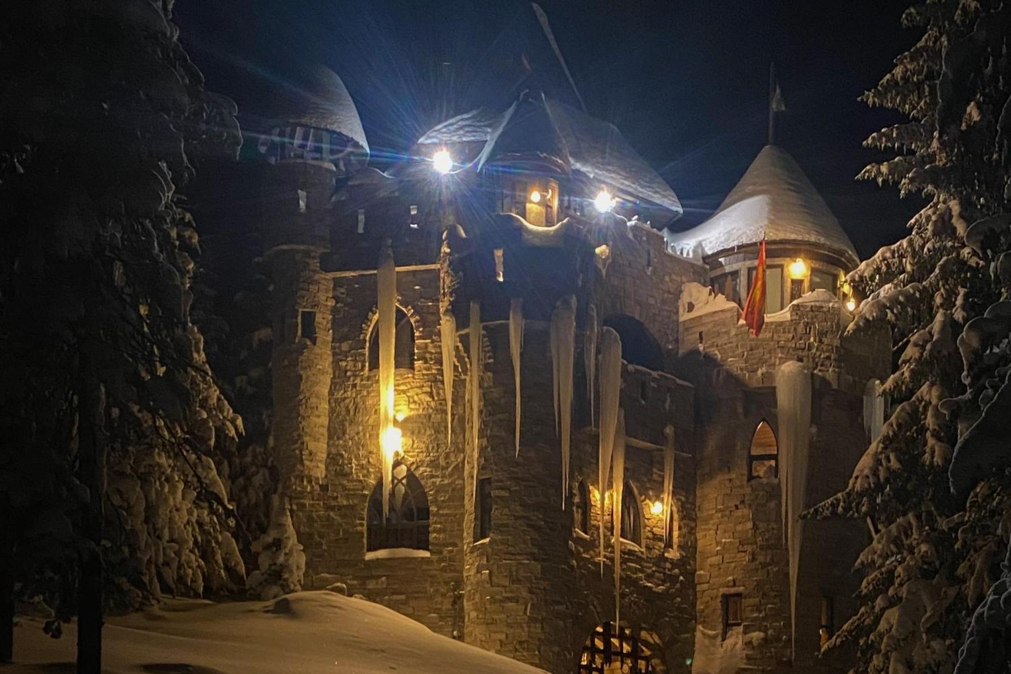 Vila Schweitzer Castle Sandpoint Exteriér fotografie