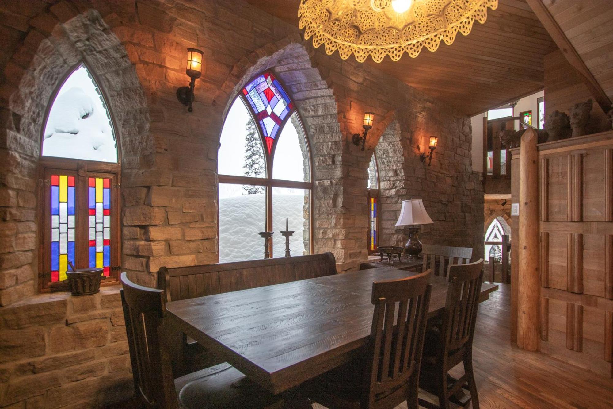 Vila Schweitzer Castle Sandpoint Exteriér fotografie