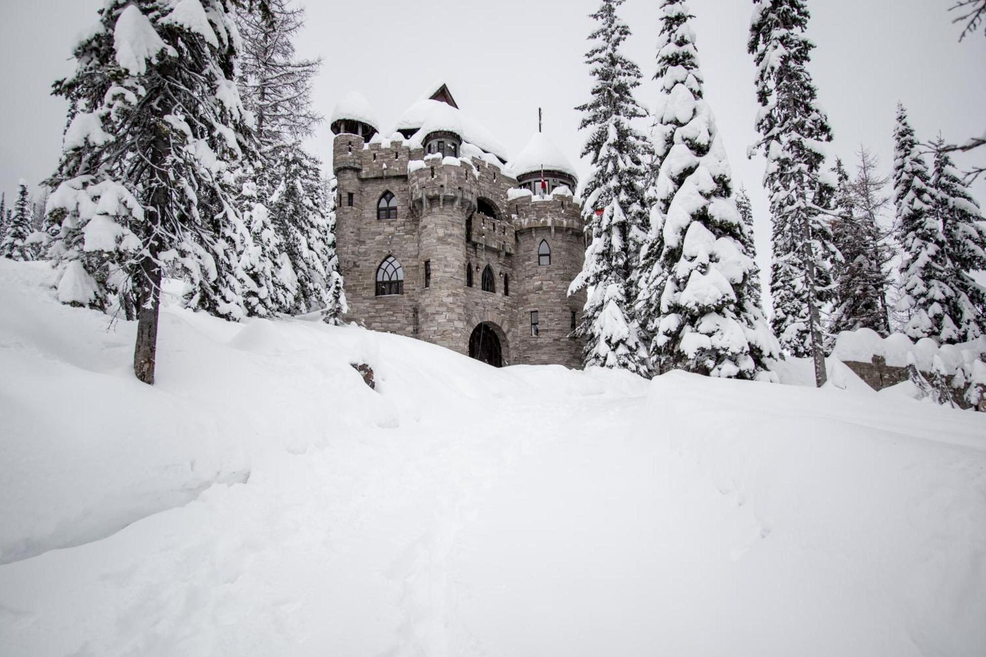 Vila Schweitzer Castle Sandpoint Exteriér fotografie