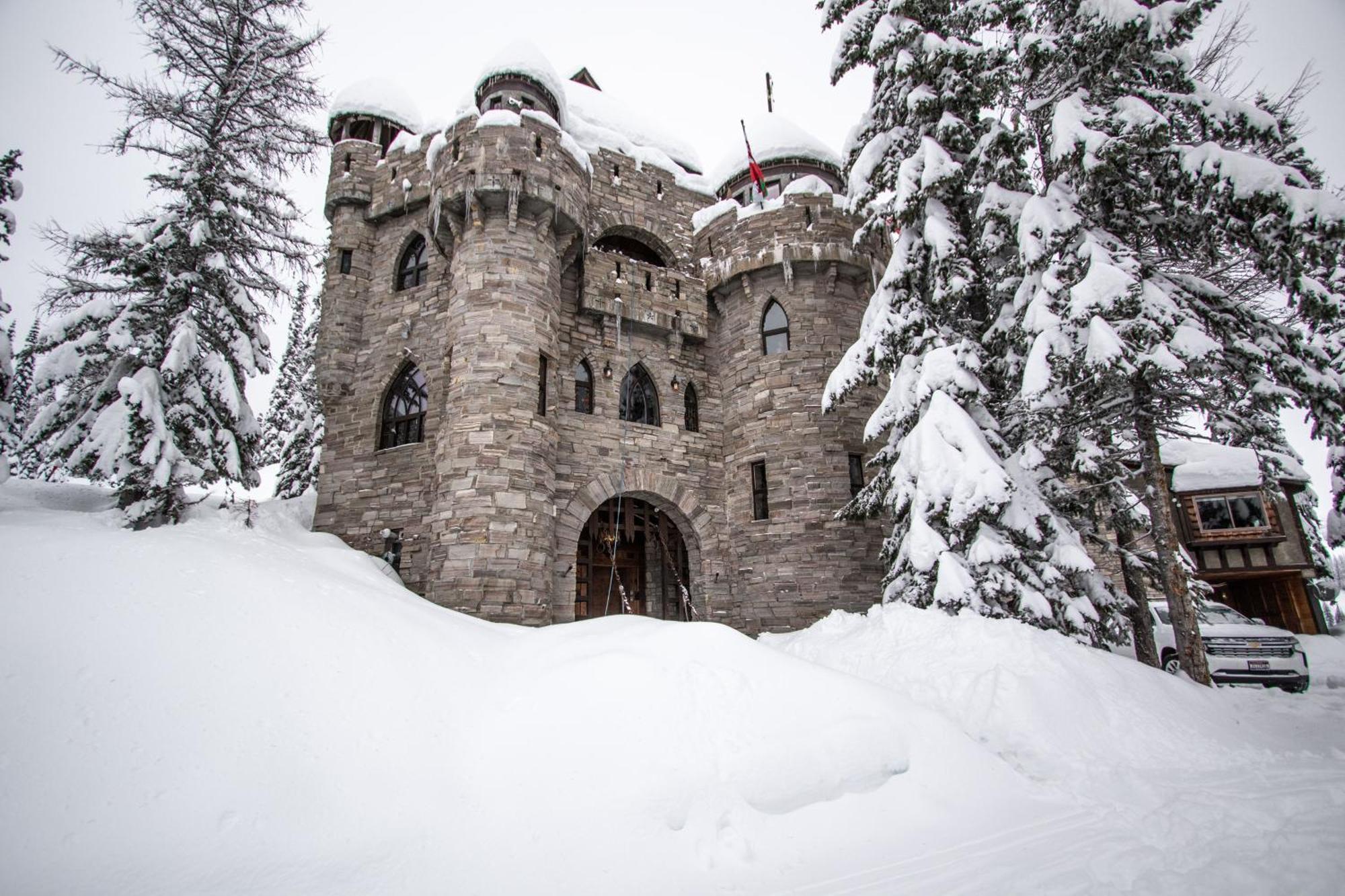 Vila Schweitzer Castle Sandpoint Exteriér fotografie